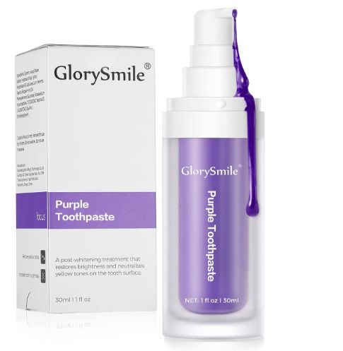 Dentifrice Violet Anti-Jaune – Sourire Blanc Instantané
