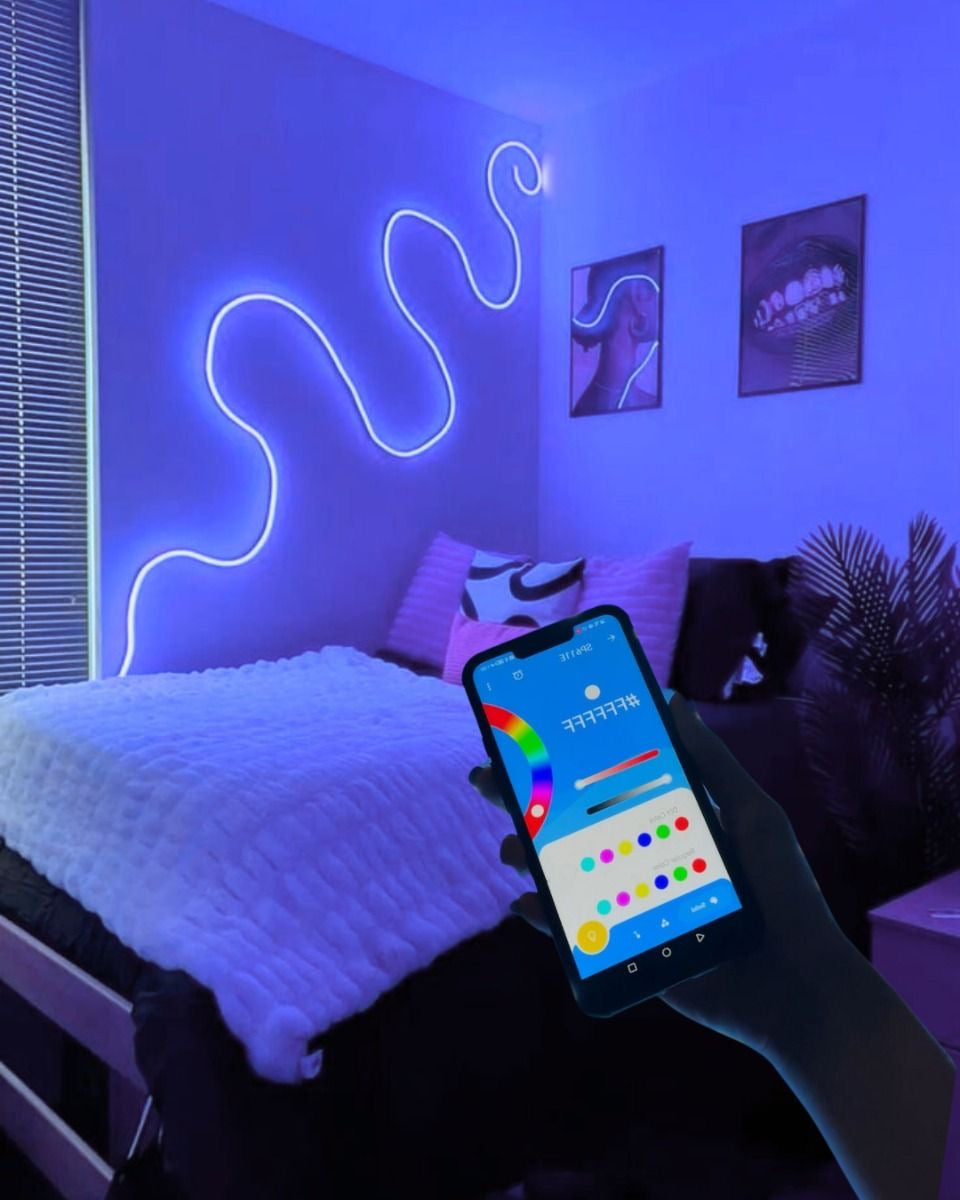 Ambiance LED Intelligente – Contrôle Total depuis ton Smartphone