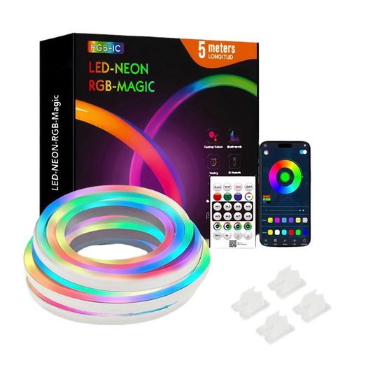 Ambiance LED Intelligente – Contrôle Total depuis ton Smartphone