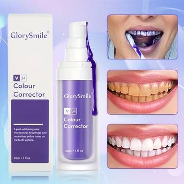 Dentifrice Violet Anti-Jaune – Sourire Blanc Instantané